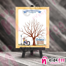 Árbol de Huellas Bicicleta